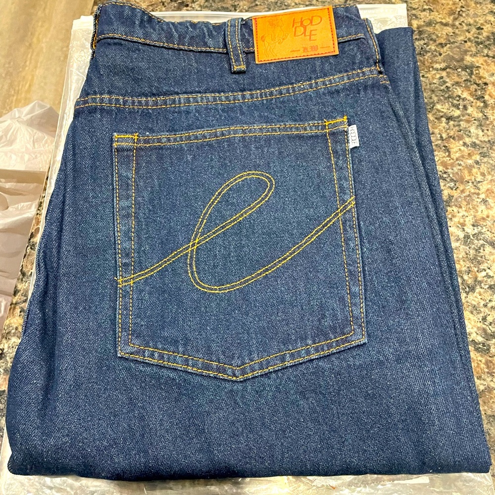 HODDLE - 12O DENIM RANGER SKATE JEAN - INDIGO..